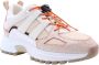 VIA VAI Lage Sneakers Dames Danae Colby Maat: 37 Materiaal: Leer Kleur: Oranje - Thumbnail 5