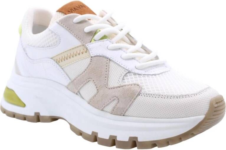 Via Vai Gier Sneaker Beige Dames