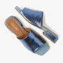 VIA VAI Gigi Luna Sandalen Met Hak Blauw - Thumbnail 3