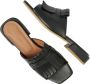 Via Vai Gigi Randy Zwarte Pantoffels Black Dames - Thumbnail 4