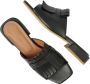 Via Vai Gigi Randy Zwarte Pantoffels Black Dames - Thumbnail 6