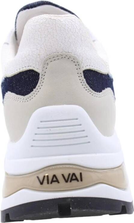 Via Vai Stijlvolle Grasmus Sneaker voor Vrouwen White Dames