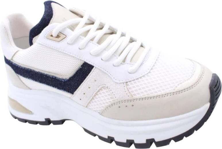 Via Vai Stijlvolle Grasmus Sneaker voor Vrouwen White Dames