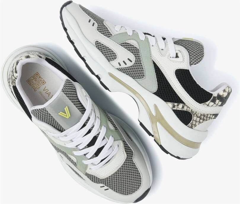 Via Vai Groene Vesper Kelsey Sneakers Green Dames