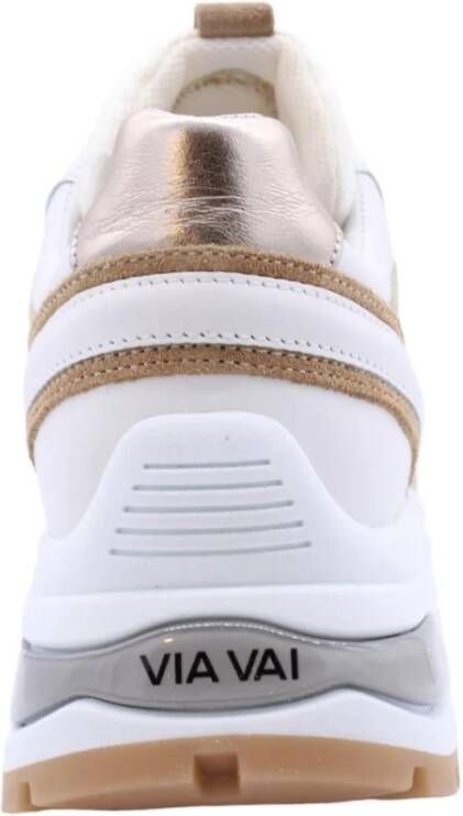 Via Vai Grutto Sneaker Stijlvol en Comfortabel White Dames