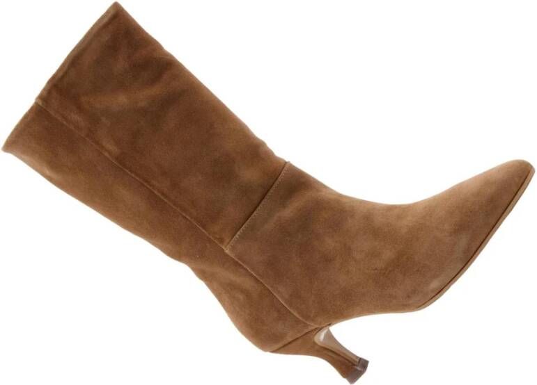 Via Vai Heeled Boots Bruin Dames