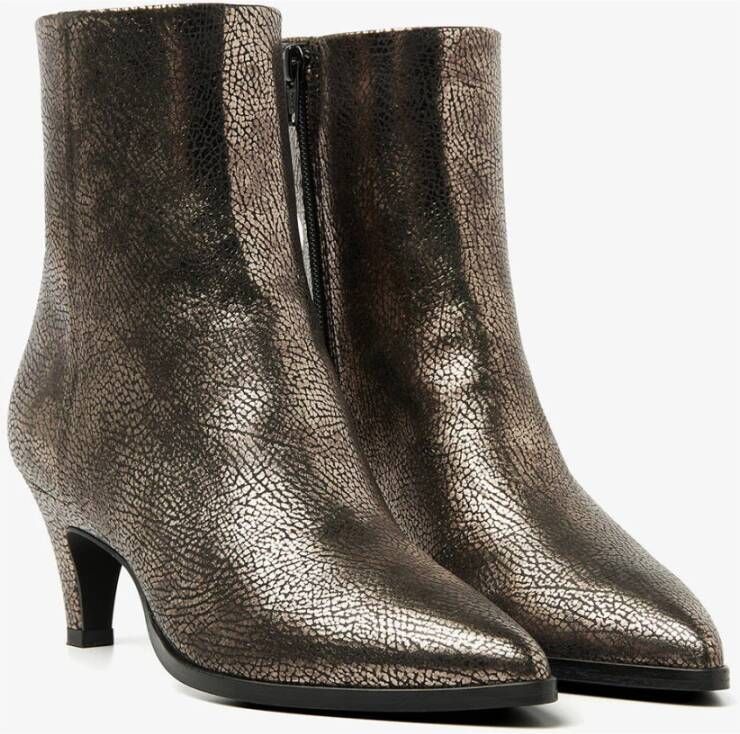 Via Vai Hoge hak enkellaarsje Maringa Platino Brown Dames