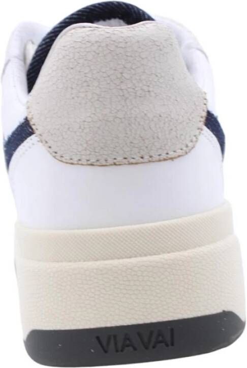 Via Vai Houtsnip Sneaker White Dames