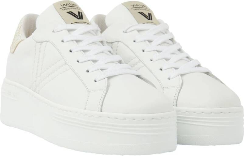 Via Vai Isa Layne Witte Sneakers White Dames