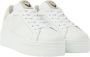 VIA VAI Isa Layne | Tropez Bianco Wit Leer Lage sneakers Dames - Thumbnail 3