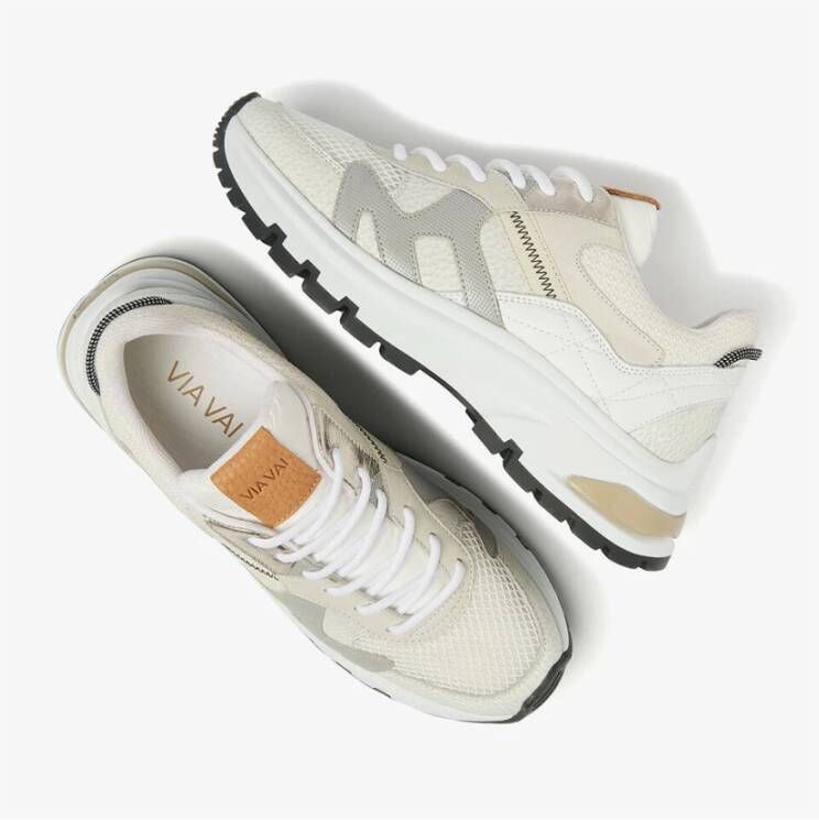 Via Vai Liz Finley Sneakers Beige Dames