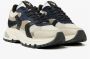 VIA VAI Liz Ivy | Vitello combi Beige Leer Lage sneakers Dames - Thumbnail 3