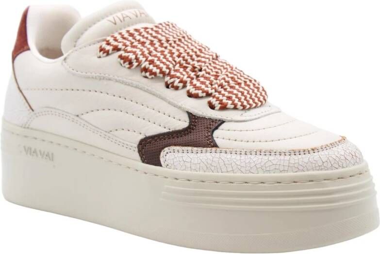 Via Vai Meel Sneaker Beige Dames
