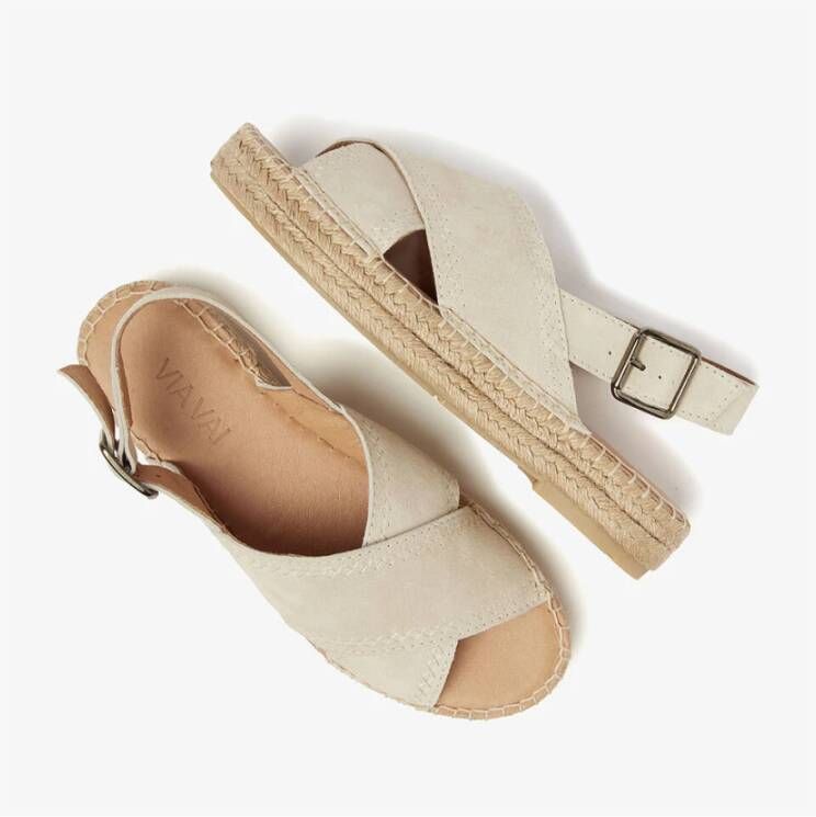 Via Vai Mondi Sun Espadrilles Stijlvolle Schoenen Beige Dames