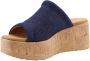 VIA VAI Slippers Dames Sissel Ryde Maat: 37 Materiaal: Denim Kleur: Zwart - Thumbnail 10