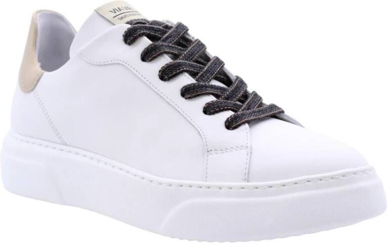 Via Vai Stijlvolle Penguin Sneaker voor vrouwen White Dames
