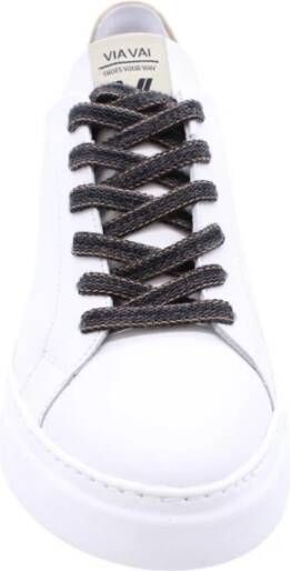 Via Vai Stijlvolle Penguin Sneaker voor vrouwen White Dames