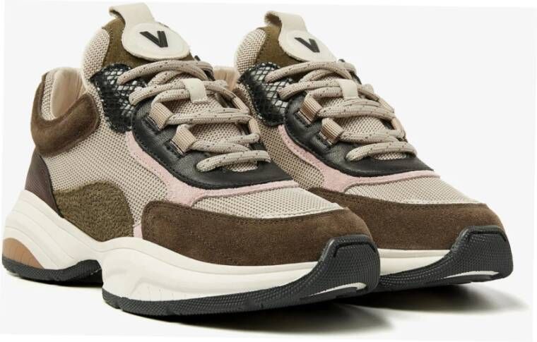 VIA VAI Lage Sneakers Dames Pepper Fin Maat: 39 Kleur: Groen - Foto 4