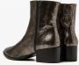 VIA VAI Rose Baker leren laarzen Zilver Leer Enkellaars met hak Dames - Thumbnail 4
