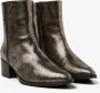 VIA VAI Rose Baker leren laarzen Zilver Leer Enkellaars met hak Dames - Thumbnail 5
