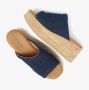 VIA VAI Slippers Dames Sissel Ryde Maat: 37 Materiaal: Denim Kleur: Zwart - Thumbnail 9