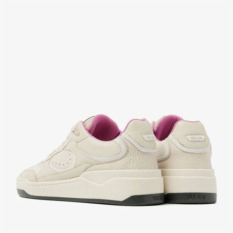 Via Vai Sneakers Beige Dames