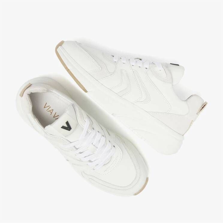 Via Vai Sneakers Beige Dames