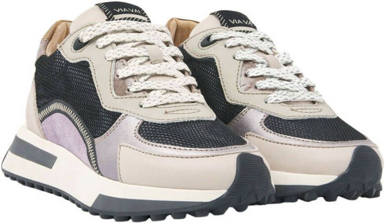 Via Vai Sneakers Beige Dames