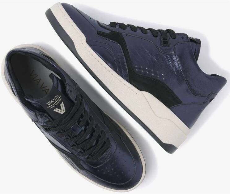 Via Vai Sneakers Blauw Dames