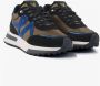 VIA VAI Posy Flare Sneakers Zwart Blauw - Thumbnail 5