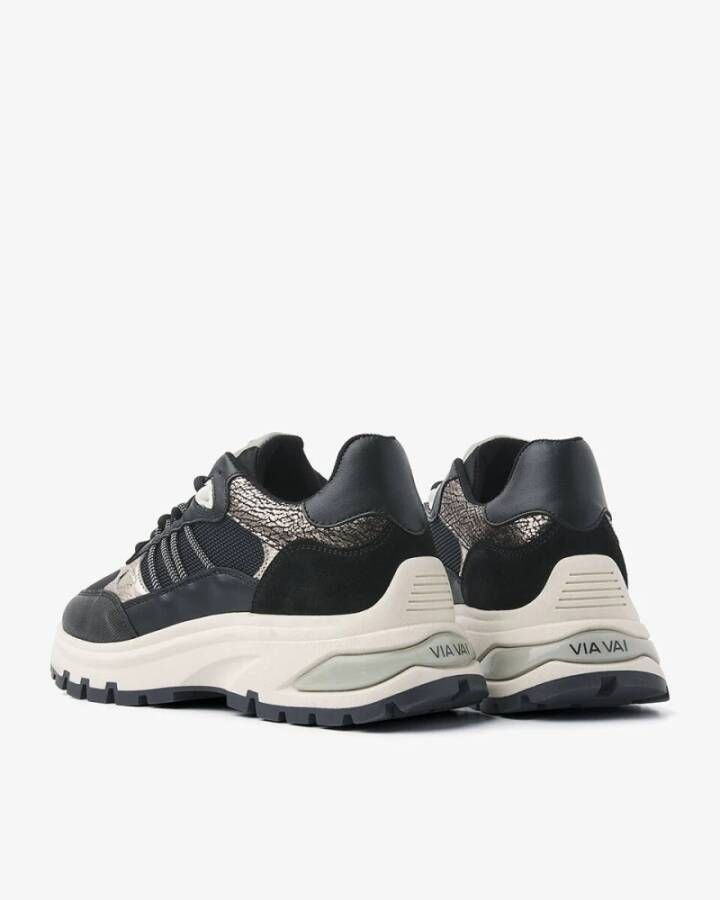 Via Vai Sneakers Zwart Dames