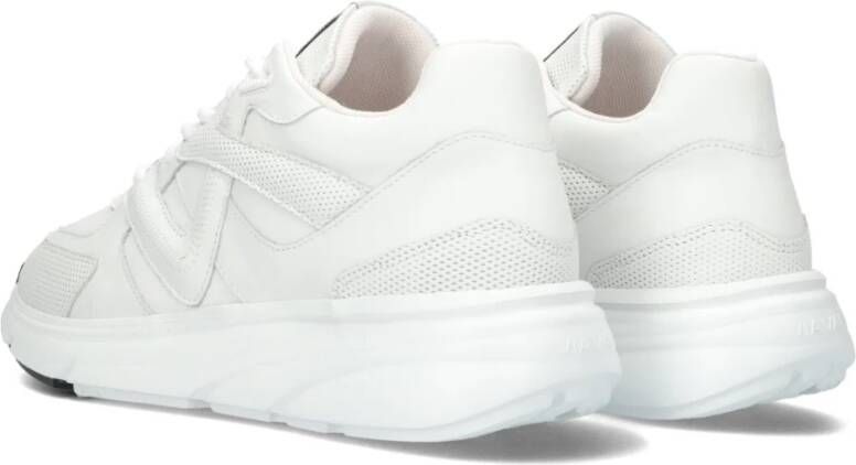Via Vai Stijlvolle lage sneakers in zandkleur White Dames