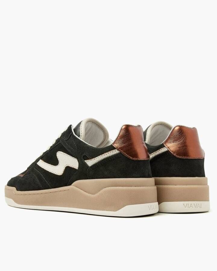Via Vai Sam Levi Sneakers Black Dames