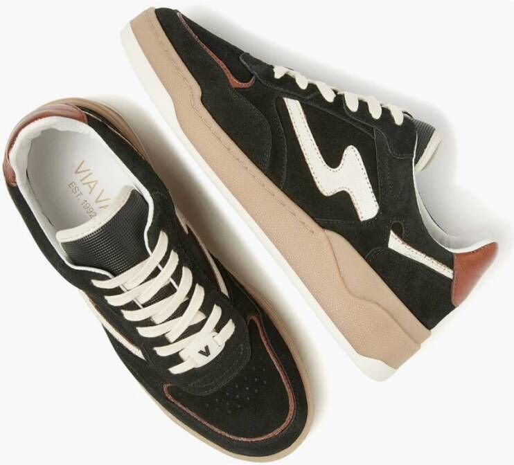 Via Vai Sam Levi Sneakers Black Dames