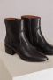 Via Vai Western Style Zwarte Enkellaars Black Dames - Thumbnail 4