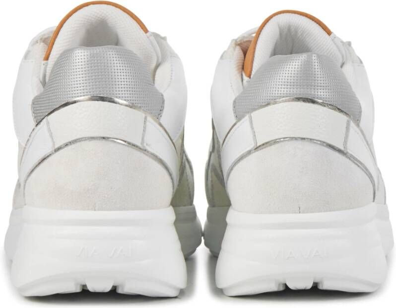 Via Vai Witte Sneakers Multicolor Dames