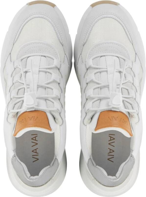 Via Vai Witte Sneakers Multicolor Dames