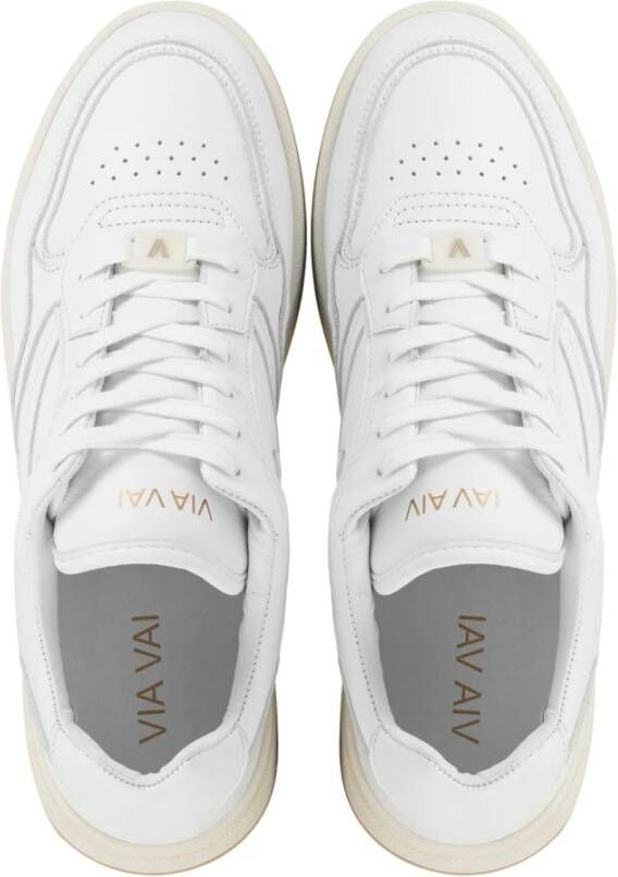 Via Vai Witte Sneakers White Dames