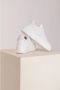 Via Vai Witte Tropez Platform Sneaker White Dames - Thumbnail 2