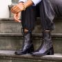 VIA VAI Zoey Rose Enkellaarsjes dames Zwart - Thumbnail 8