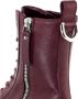 Vic Matié Bordeaux Combatlaarzen met Ringdetail - Thumbnail 2