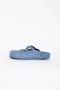 Vic Matié Denim Clog Sandalen met Gekruiste Bandjes - Thumbnail 2
