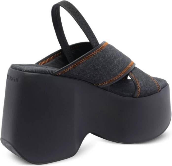Vic Matié Denim Sandalen voor Vrouwen