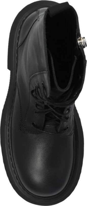 Vic Matié Etna platform enkellaarzen Black Dames