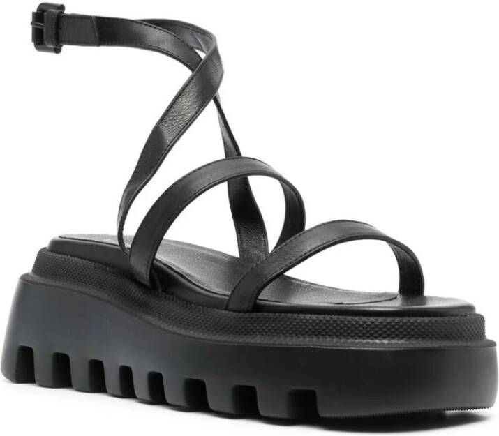 Vic Matié Flat Sandals Black Dames