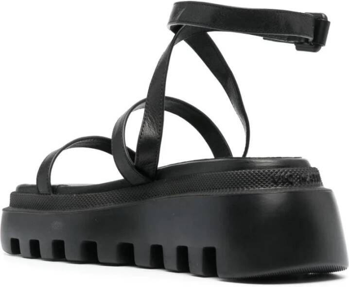 Vic Matié Flat Sandals Black Dames