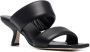 Vic Matié Rode Leren Mid-Hak Casual Sandalen Red Dames - Thumbnail 2