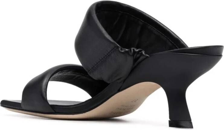 Vic Matié Flat Sandals Black Dames