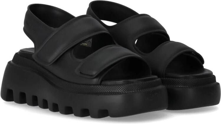 Vic Matié Flat Sandals Zwart Dames