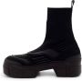 Vic Matié Zwarte Laarzen met Pinafore Metal Black Dames - Thumbnail 4